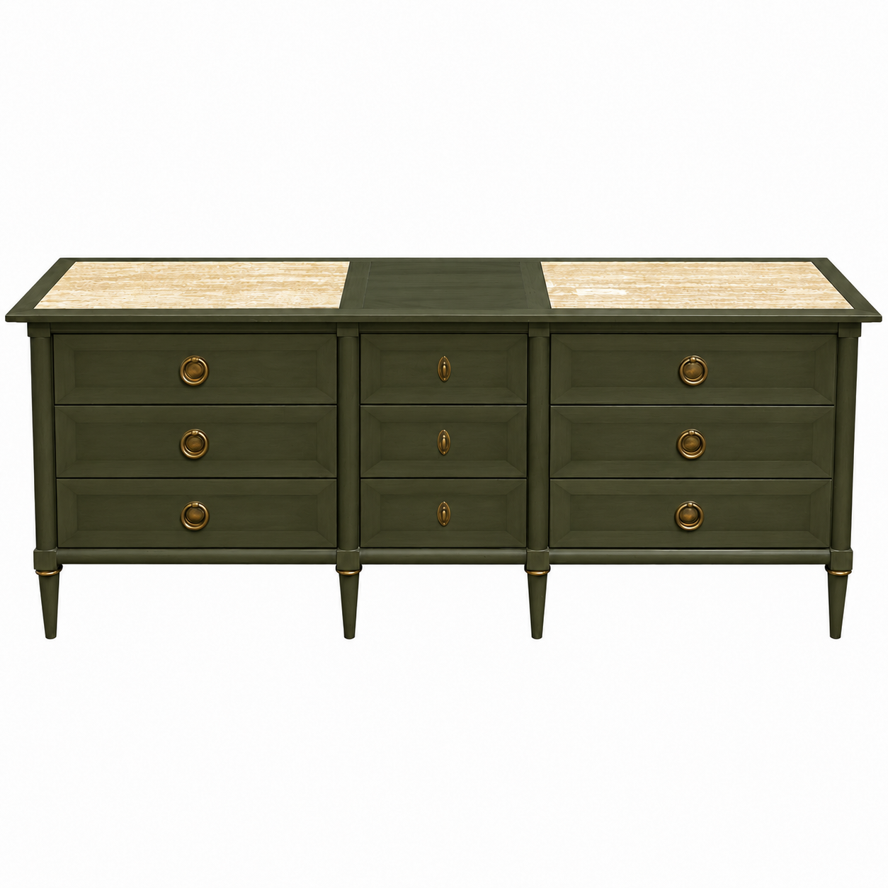 American of Martinsville vintage dresser #08942 — Spade