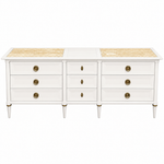 American of Martinsville vintage dresser #08942 — White