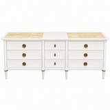 American of Martinsville vintage dresser #08942 — White
