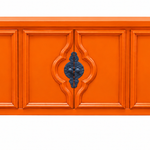 Century vintage buffet Piece #08977 — Electric Orange