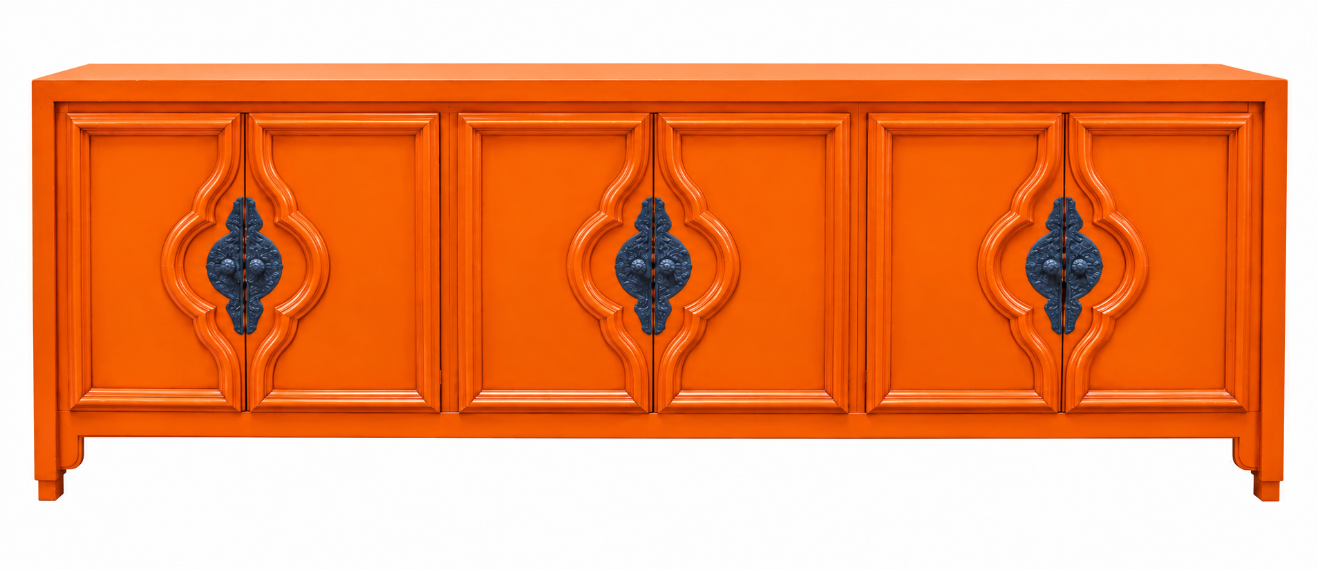 Century vintage buffet Piece #08977 — Electric Orange