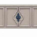 Century vintage buffet Piece #08977 — Framed
