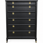 Vintage tallboy Piece #08978 — Black