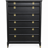 Vintage tallboy Piece #08978 — Black