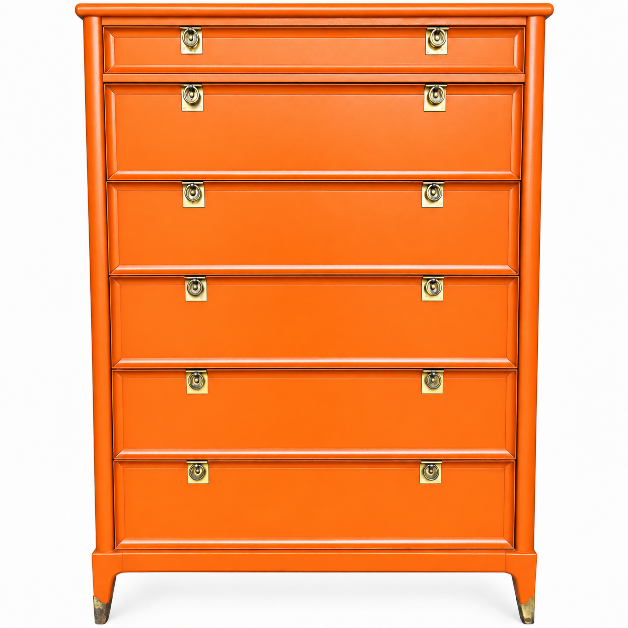 Vintage tallboy Piece #08978 — Electric Orange
