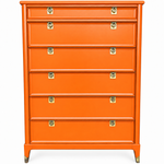 Vintage tallboy Piece #08978 — Electric Orange