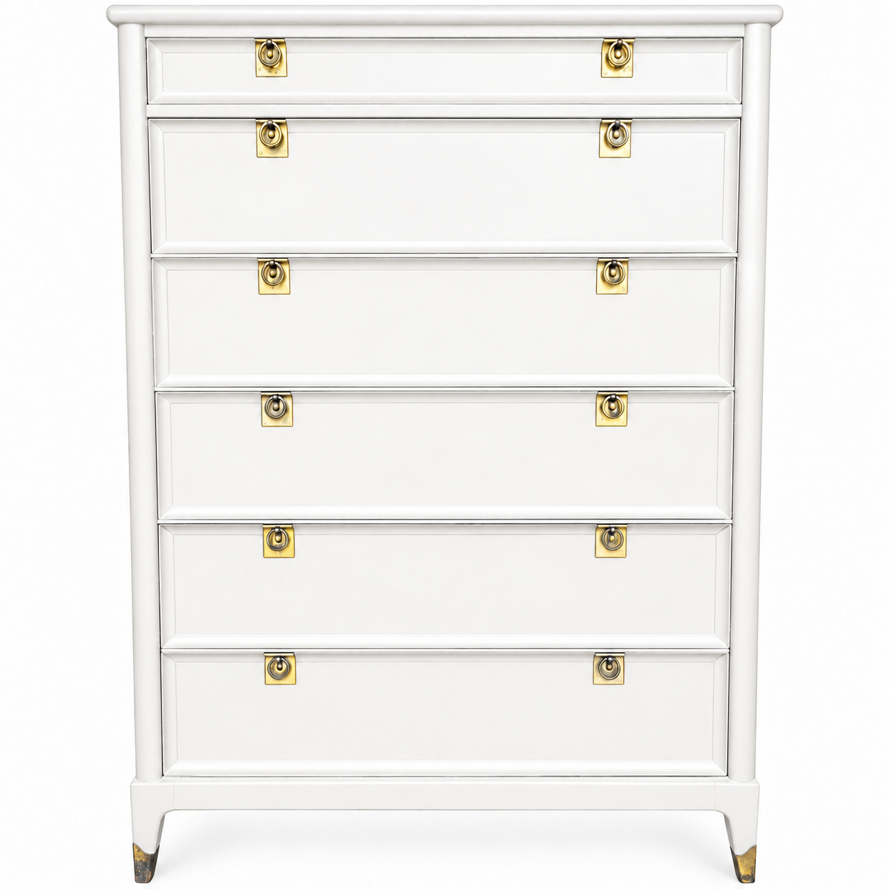 Vintage tallboy Piece #08978 — White