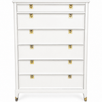 Vintage tallboy Piece #08978 — White