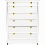 Vintage tallboy Piece #08978 — White