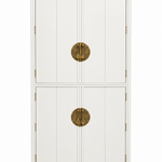 Vintage hutch #08980 — white