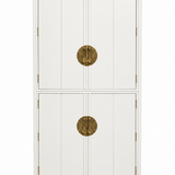 Vintage hutch #08980 — white