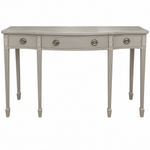 Baker vintage console table #08981 — framed