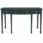 Baker vintage console table #08981 — hunter