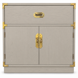 Bernhardt vintage buffet #08982 — framed