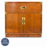 Bernhardt vintage buffet #08982 — straight-on-badge