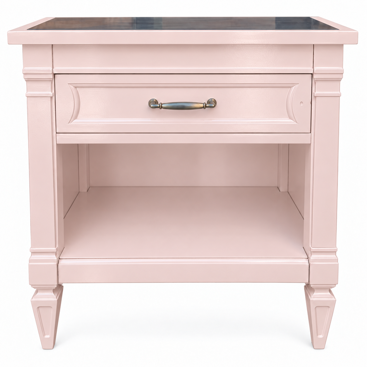 Vintage single nightstand #08983 — pointe