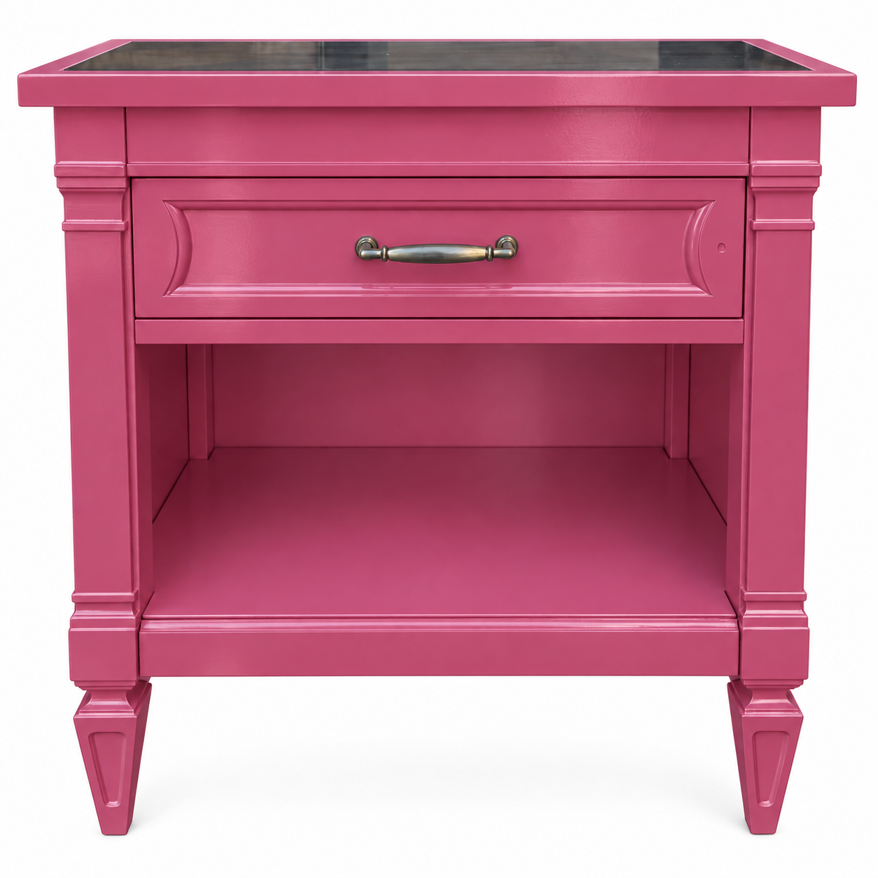 Vintage single nightstand #08983 — stiletto