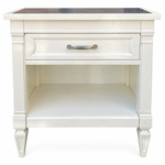 Vintage single nightstand #08983 — straight-on