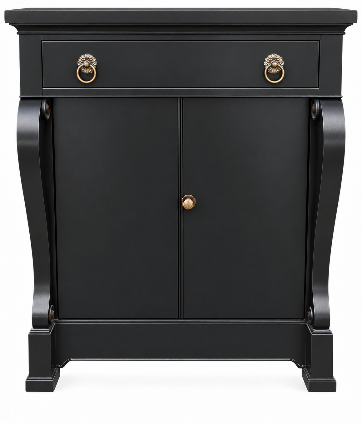 Vintage buffet #08984 — black