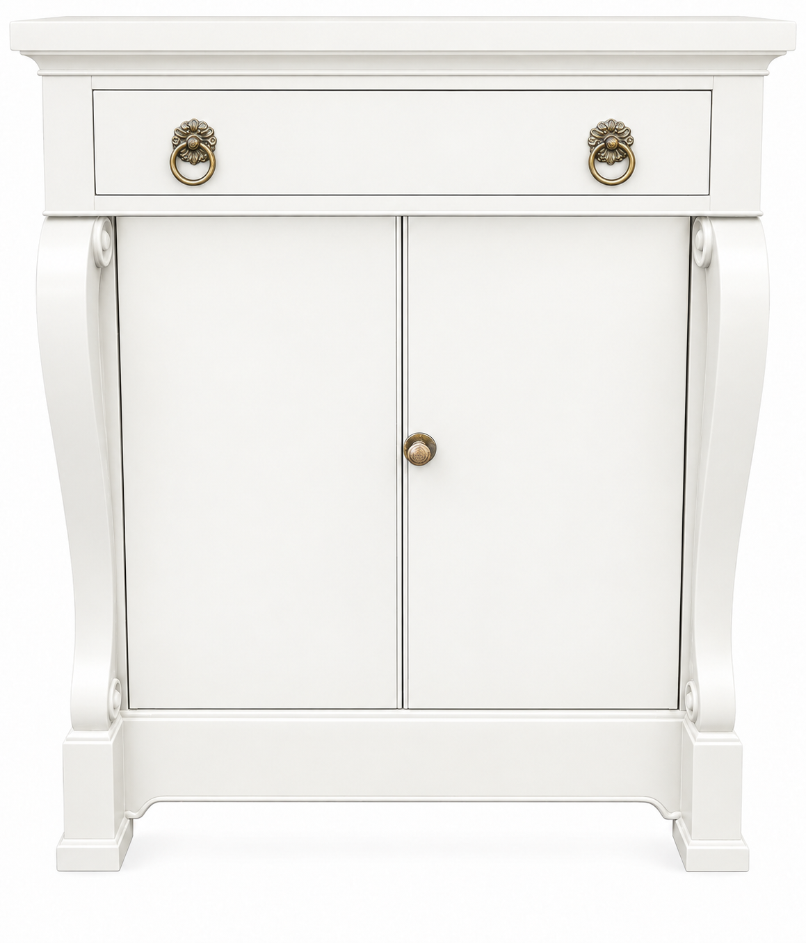 Vintage buffet #08984 — white
