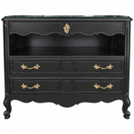 Drexel vintage dresser #08985 — black