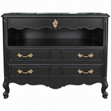 Drexel vintage dresser #08985 — black
