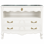 Drexel vintage dresser #08985 — white