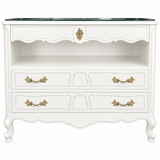 Drexel vintage dresser #08985 — white