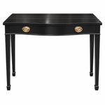 Vintage expandable table #08986 — black
