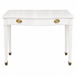 Vintage expandable table #08986 — white