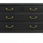 Davis vintage dresser #08992 — black