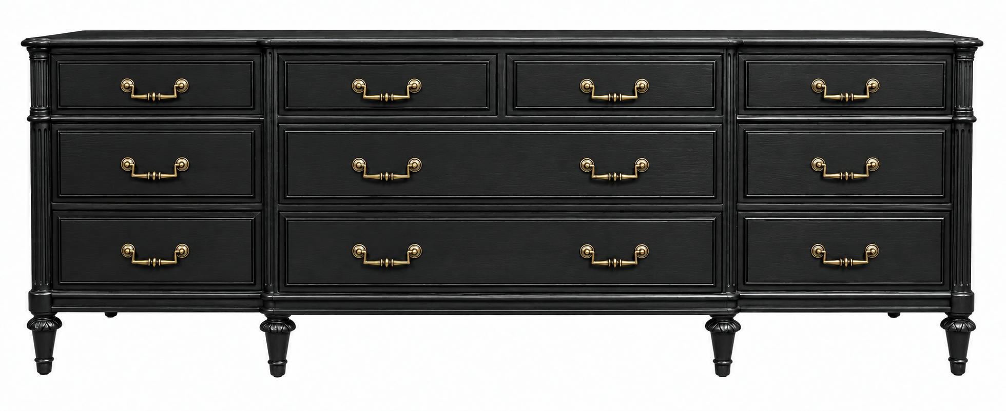 Davis vintage dresser #08992 — black