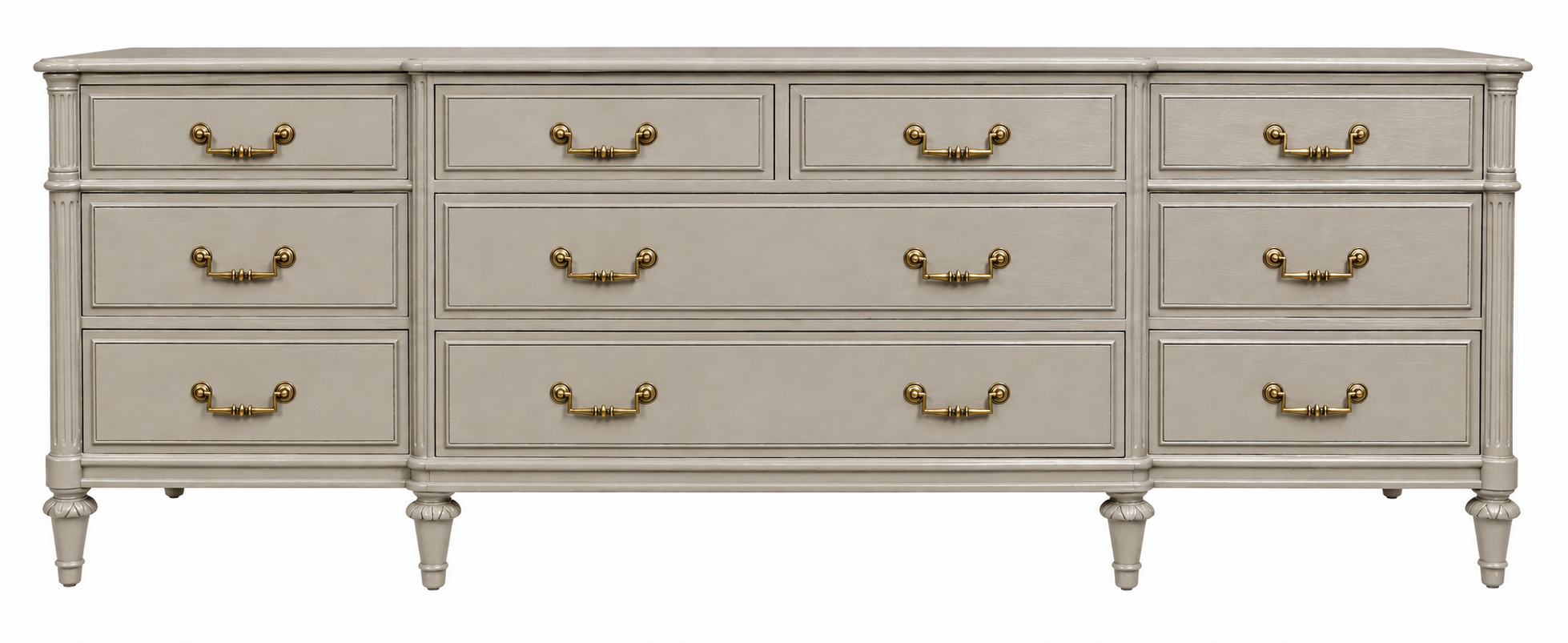 Davis vintage dresser #08992 — framed