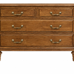 Davis vintage dresser #08992 — straight on badge