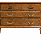 Davis vintage dresser #08992 — straight on badge