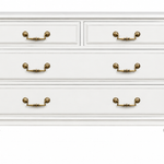Davis vintage dresser #08992 — white