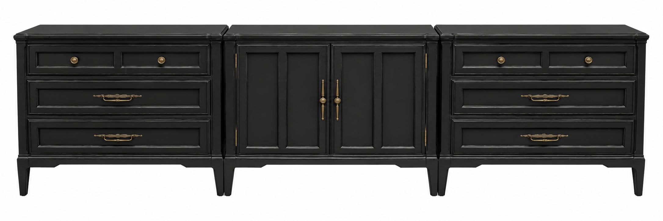 Vintage buffet #08993 — black