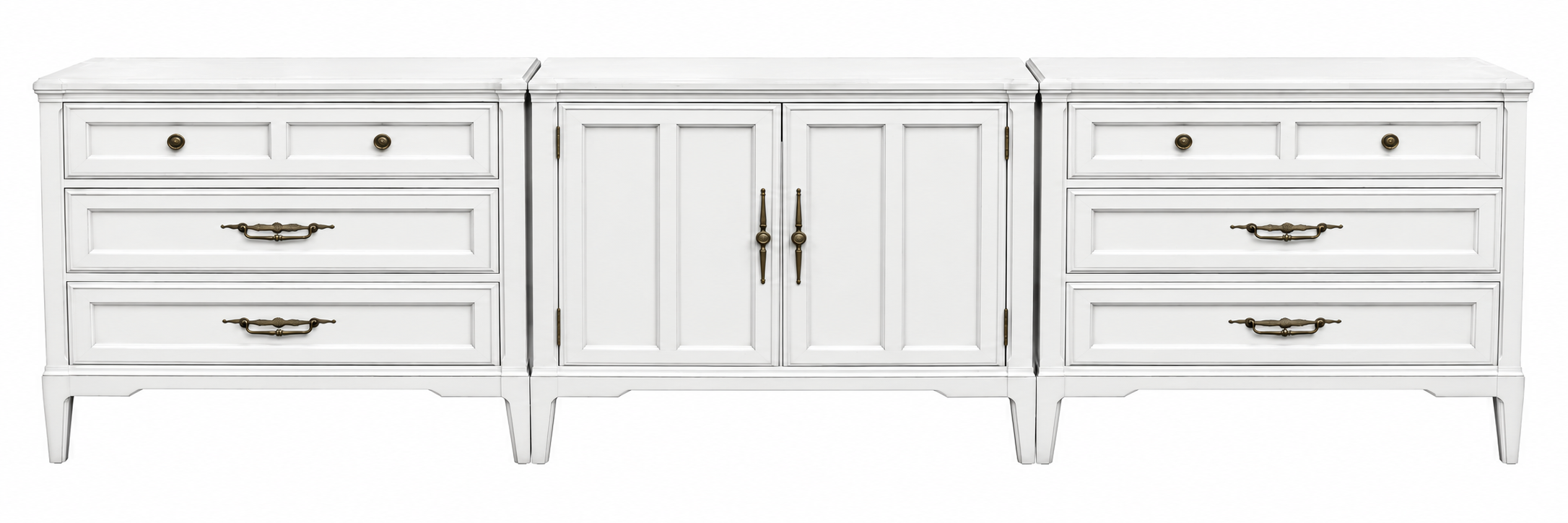Vintage buffet #08993 — white