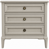 Vintage single nightstand #08994 — framed