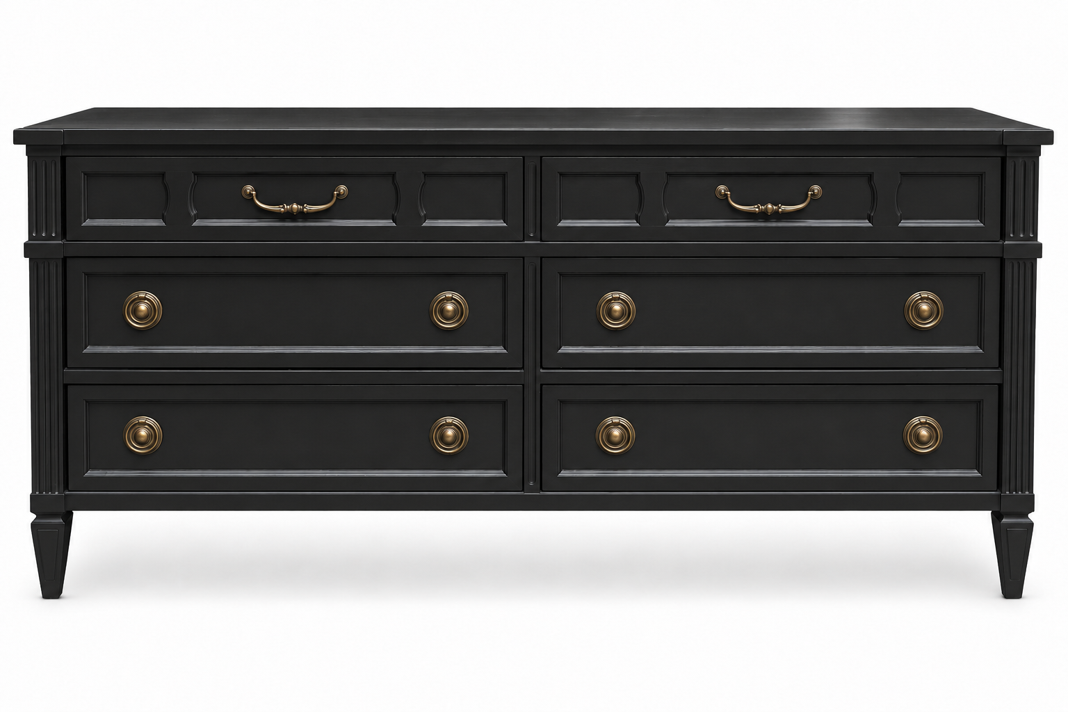 American Of Martinsville dresser #08996 — black