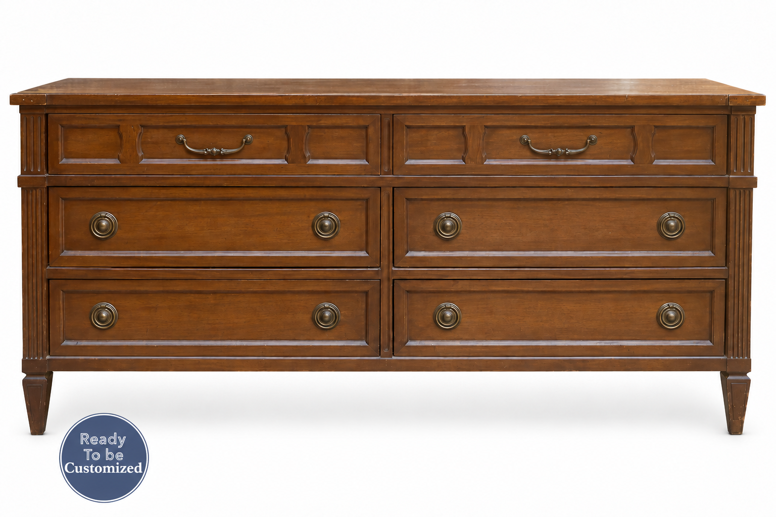 American Of Martinsville dresser #08996 — straight on badge