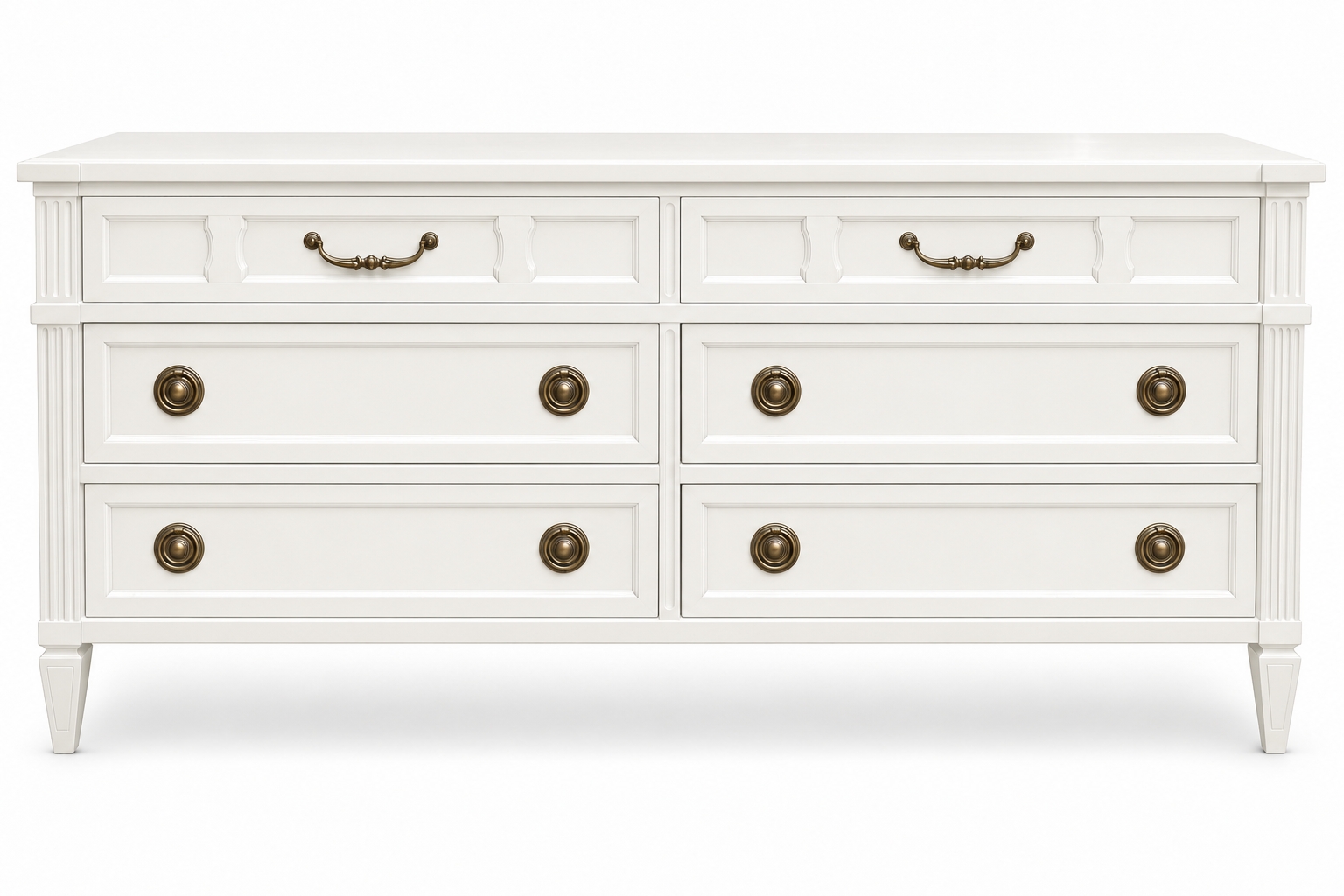 American Of Martinsville dresser #08996 — white