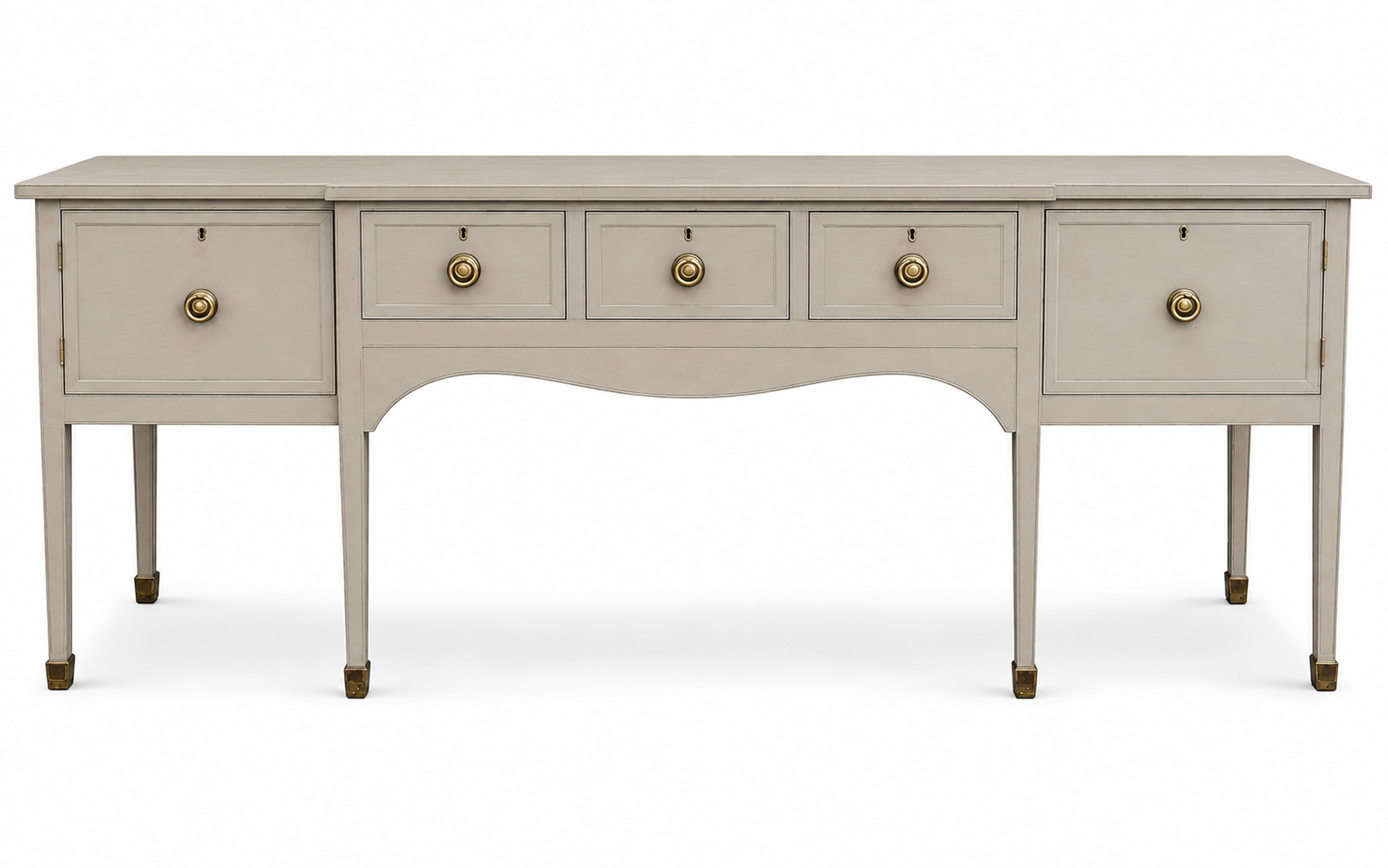 Vintage console table #08998 — framed