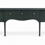 Vintage console table #08998 — hunter