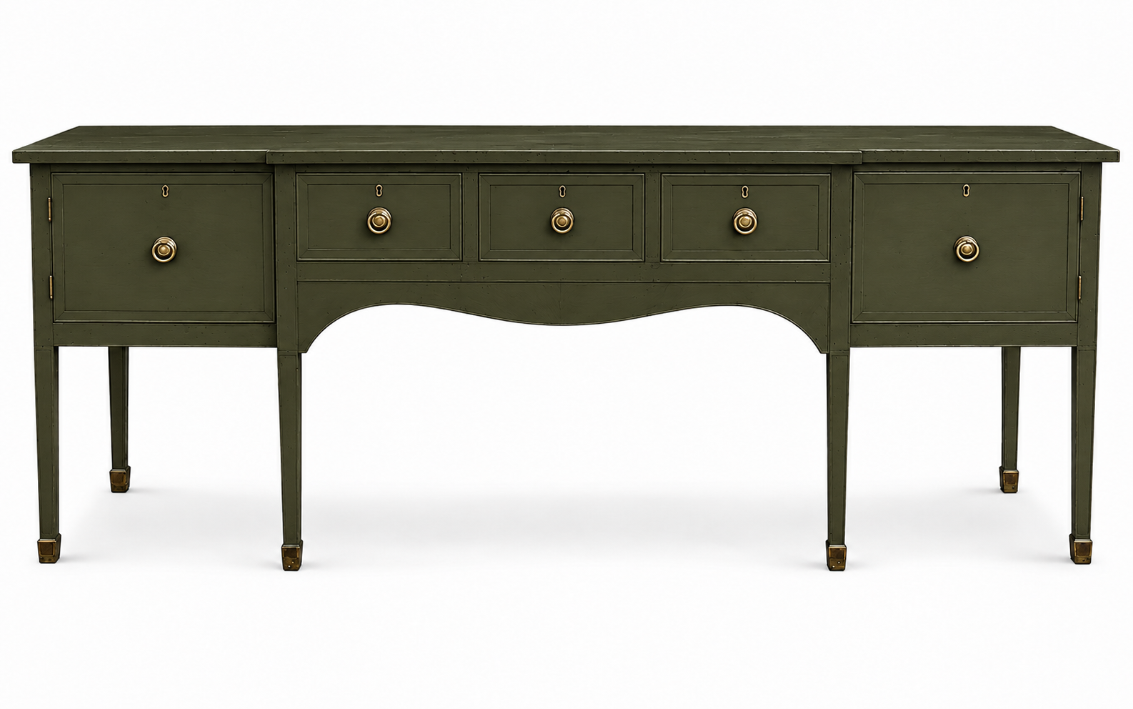 Vintage console table #08998 — spade