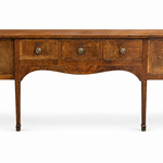 Vintage console table #08998 — straight on