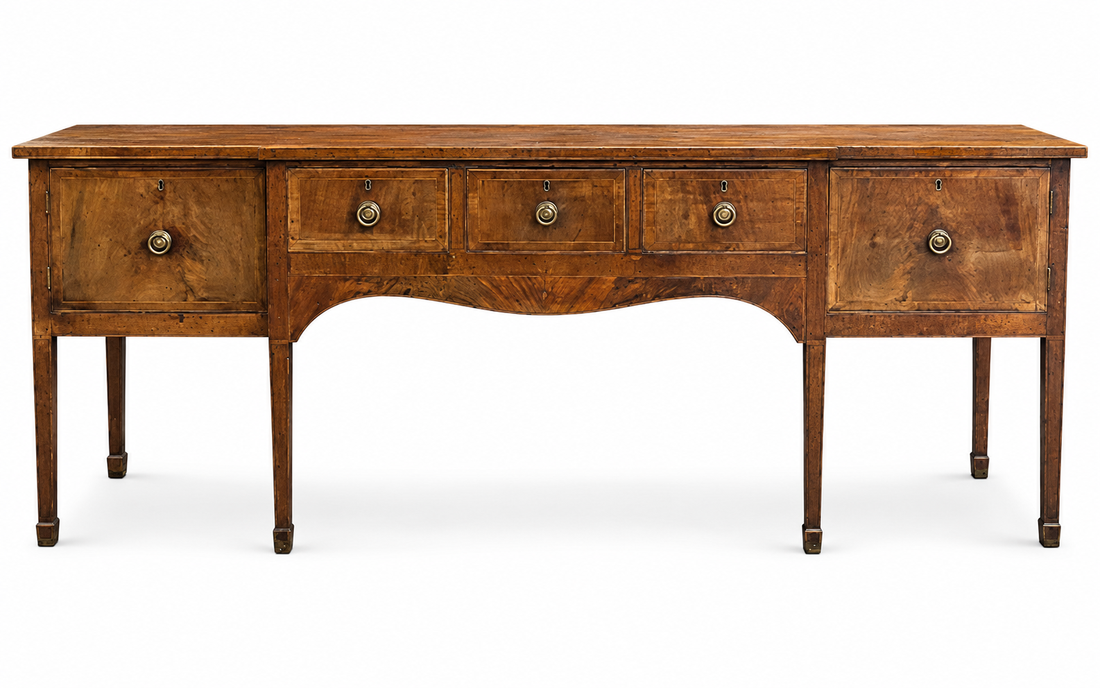 Vintage console table #08998 — straight on