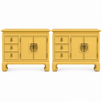 Thomasville vintage nightstand set of 2 #08999 — cali