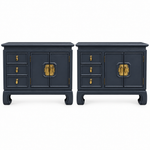 Thomasville vintage nightstand set of 2 #08999 — hamilton