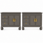 Thomasville vintage nightstand set of 2 #08999 — hepburn